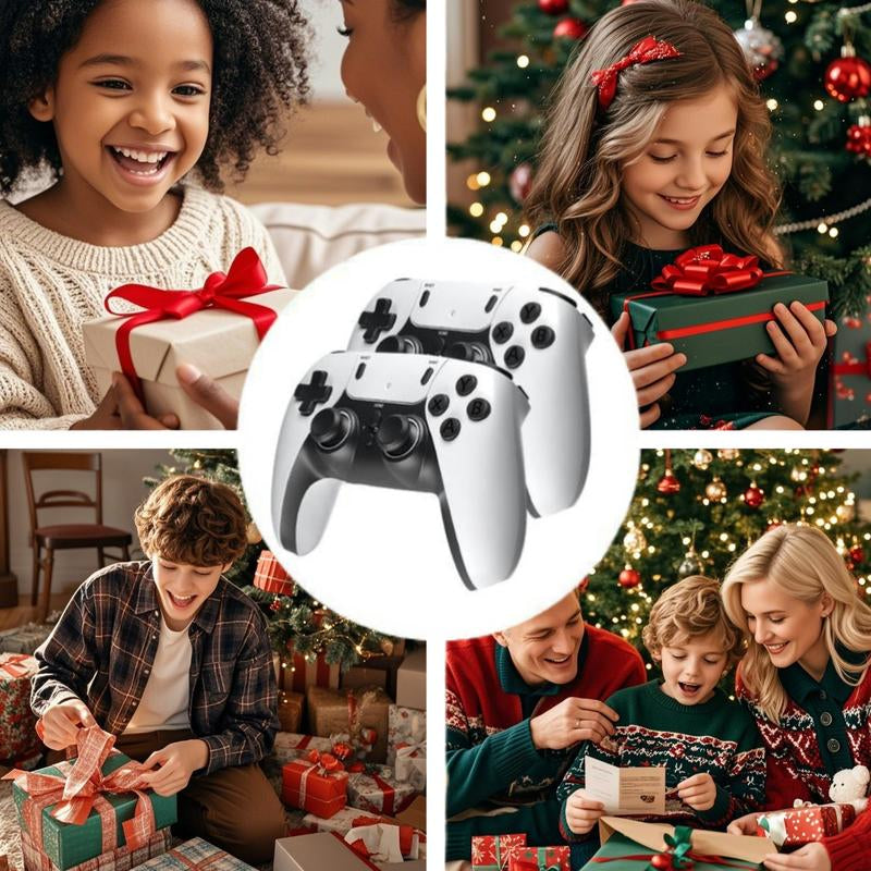 20000+ Games Wireless Retro Game Stick, Play Video Game Console with 4K HDMI Output Video Game Stick and 64GB TF Card Vintage Game Stick Built in 23 Emulators Plug 2.4Ghz Wireless Controllers Suitable for Players of All Ages Gaming Set Gaming Items